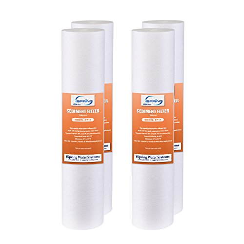FP11X4 10"x2.5" Universal Sediment Water Filter Replacement Cartridges (4 Count)