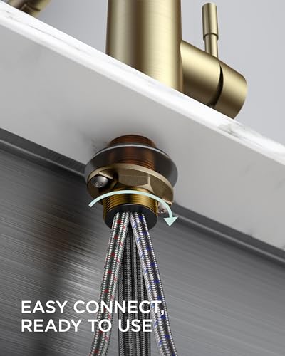 Gold Kitchen Sink Faucet