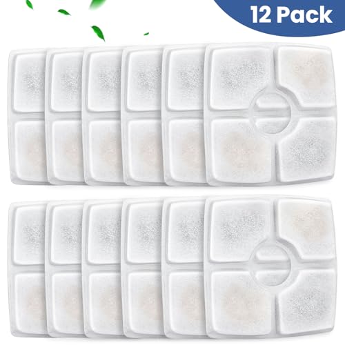 Cat Water Fountain Filter Replacement (12 Count)
