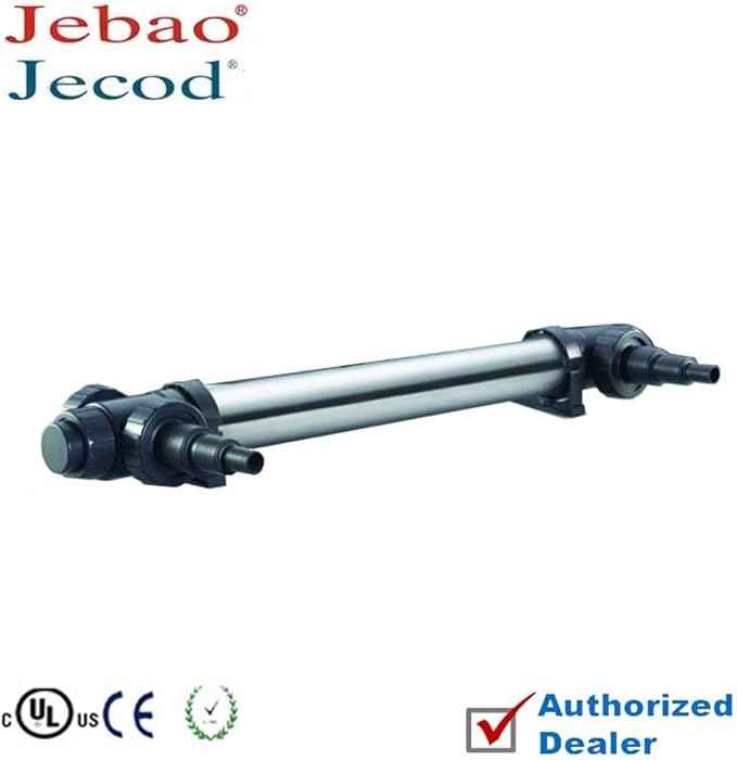 Jecod Jebao STU-75 Stainless Steel UVC Clarifier 75-watt for Fish Pond Water Fountain