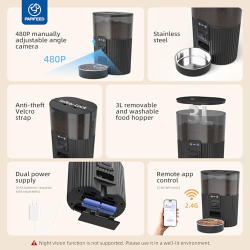 Automatic Cat Feeder with Camera