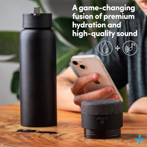Smart Water Bottle with Bluetooth Speaker