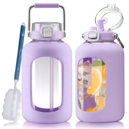 Large Glass Water Bottle
