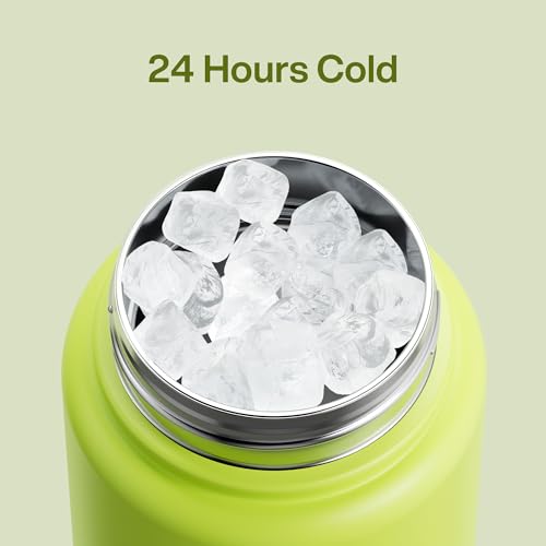Insulated Water Bottle with Straw Stainless Steel Water Bottle