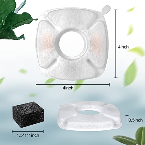 32 Pcs Cat Fountain Replacement Filters 16 Pack Cat Water Fountain Replacement Filters with 16 Pack Pre