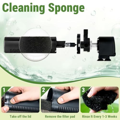 158GPH Small Aquarium Filter