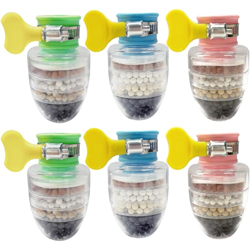 6 Pcs Faucet Water Filter (6 Count)
