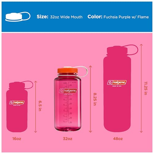 32 oz Wide Mouth Water Bottle