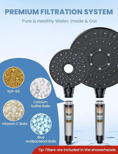 Filtered Shower Head Handheld Mother