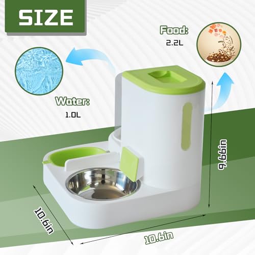 2 in 1 Automatic Cat Feeder & Water Dispenser