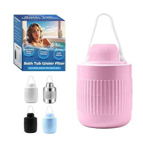 17 STAGE Bath Filter for Tub with Premium Design & Leak