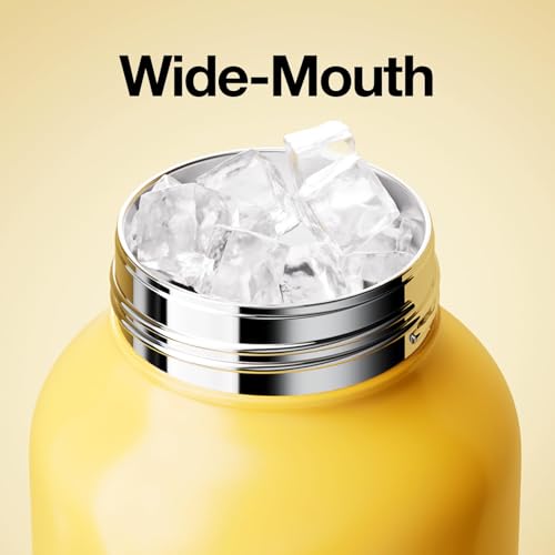 Water Bottle with Straw and Carry Handle 33oz