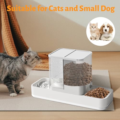 Automatic Small Pet Feeder and Water Dispenser