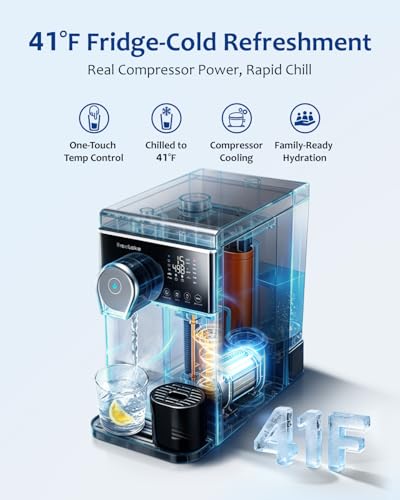 Hot and Cold Countertop Reverse Osmosis Water Filter System