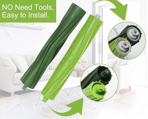 Replacement Parts accessories Compatible for iRobot Roomba i3 i3+ i4 i6 i6+ i7 i7+ i8 i8+ (9 Count)
