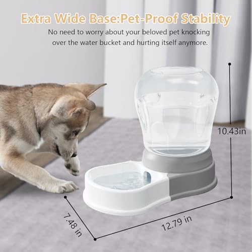 1 Gallon Automatic Gravity Dog Water Dispenser