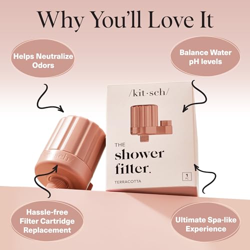 Shower Filter Head for Hard Water