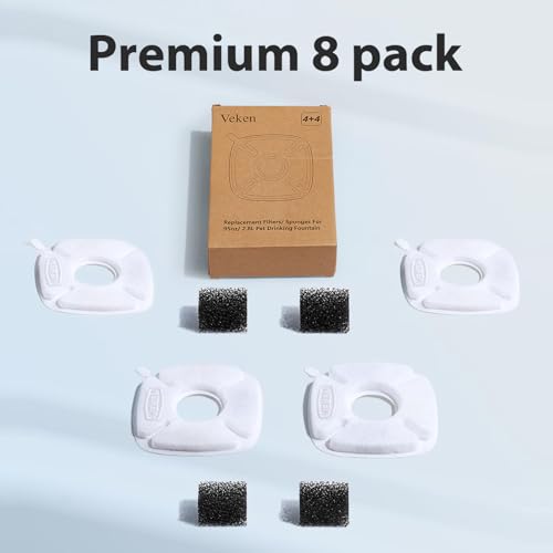 Cat Water Fountain Filter (8 Count)