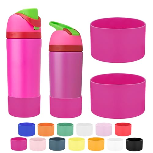 2PCS Protective Boot Compatible with Owala Kids Water Bottle 16 oz &14 oz