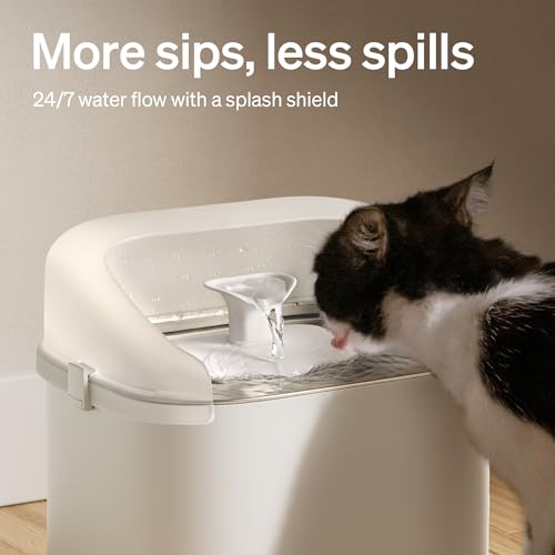 Splash Shield for 3L Dockstream 2 Cat Water Fountain PLWF106 PLWF116 and PLWF305 Prevent Water Spills