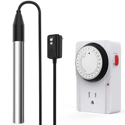 1500W Immersion Water Heater with Timer