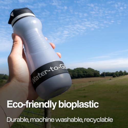 Water-to-Go Active Water Filter Bottle for Hiking, 18.5oz/55cl