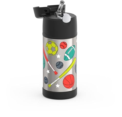 FUNTAINER Water Bottle with Straw