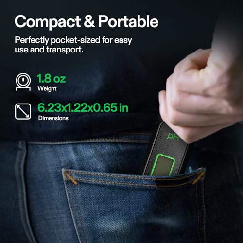 Digital pH Meter 0.01 Accuracy Pen Tester for Water Hydroponics