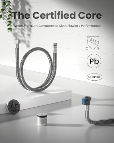 3 Way Kitchen Faucet with Water Filter cUPC Lead