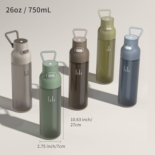 26oz Clear Water Bottle