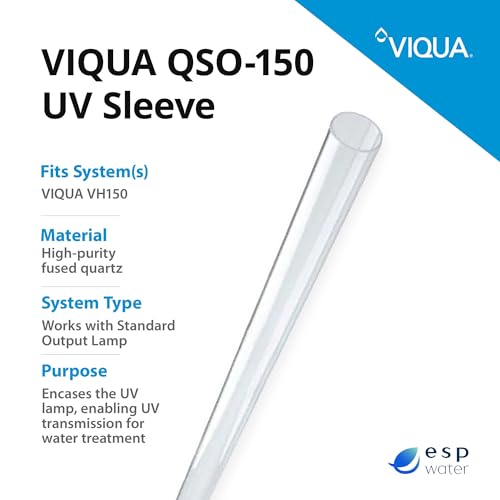QSO 150 UV Quartz Sleeve Replacement for VH150 System