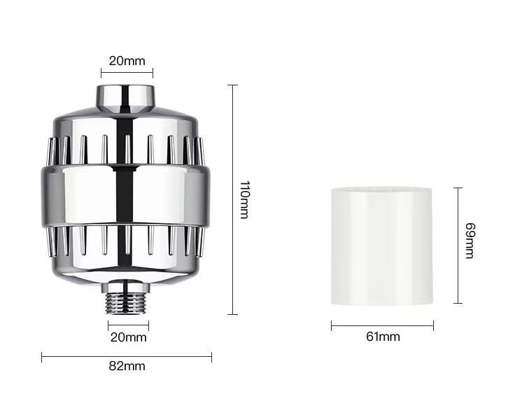 20 Stage Shower Filter for Hard Water