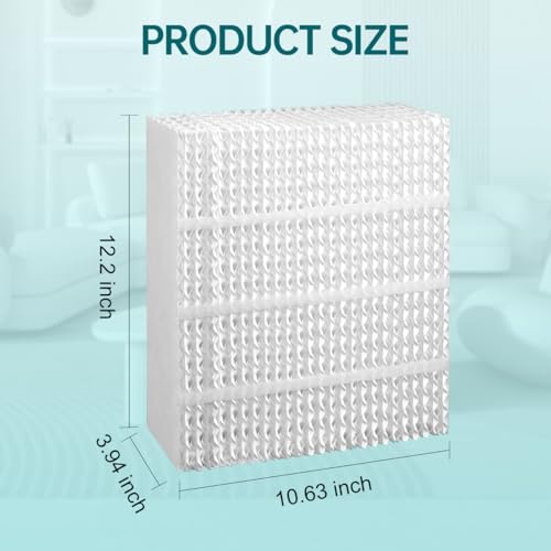 EP9800 1043 Super Wick Humidifier Replacement Filter Evaporative for AIRCARE EP9700 EP9500 SS390DWHT 821000 826000 826800 Bemis Space Saver 800 Series Essick Air EP9R