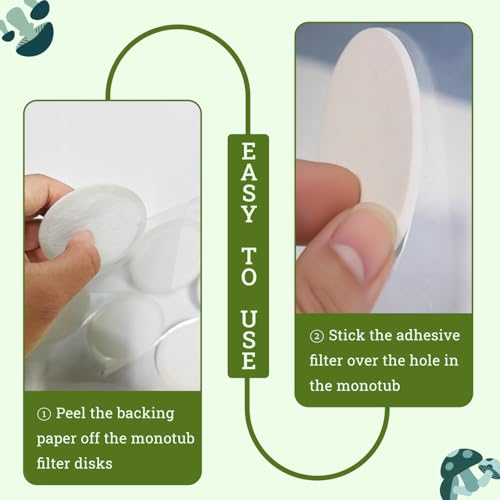 Monotub Adhesive Filter Disks
