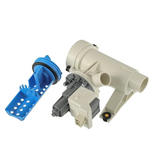 Upgraded WH11X29539 Washer Drain Pump and Filter Assembly