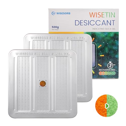 2Pcs 500 Gram Desiccant Canisters