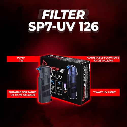 72 126 GPH Internal Filter (6 Pound)