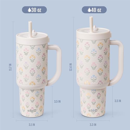 Oasis 30oz Insulated Stainless Steel Tumbler with Straw