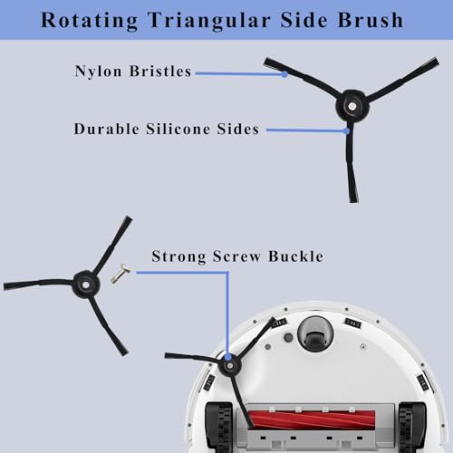 Accessories Kit Compatible with Roborock Q Revo【Not for Qrevo S