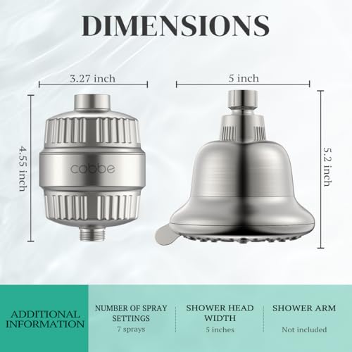 Luxury Filtered Shower Head