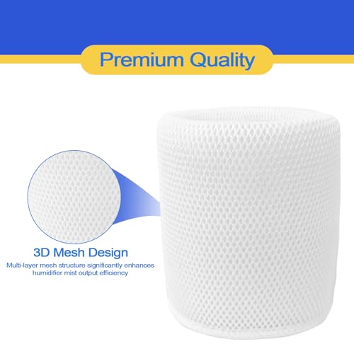 4 Pack Mesh Humidifier Replacement Filter Compatible with Canopy Bedside Humidifier