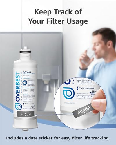 OB6045 Water Filter Replacement for Samsung® DA97 (3 Count)