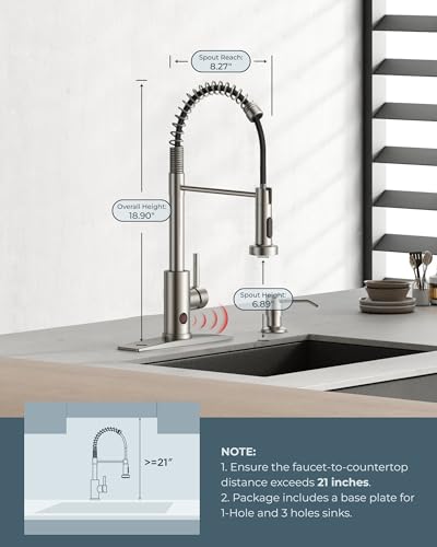 Touchless Kitchen Faucet