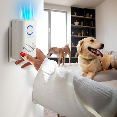 ODRx - UV-C Cat Odor Deodorizer & Eliminator, Removes Cat Pee Smell, Filterless, Quiet, Compact Air Freshener for Bedrooms, Living Rooms, Litter Box Areas, Eliminates Ammonia Odors