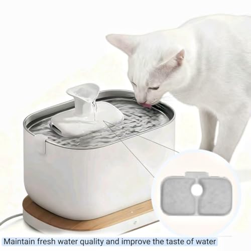 20 Pack Cat Water Fountain Filter Replacement (20 Count)