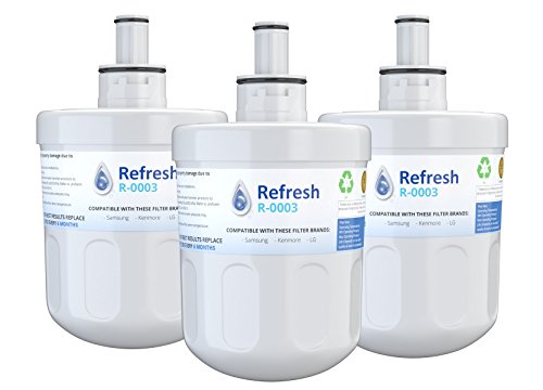Refresh Refrigerator Water Filter Replacement (3 Count)
