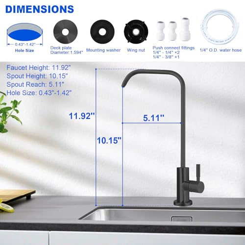 Long Stem Drinking Water Faucet