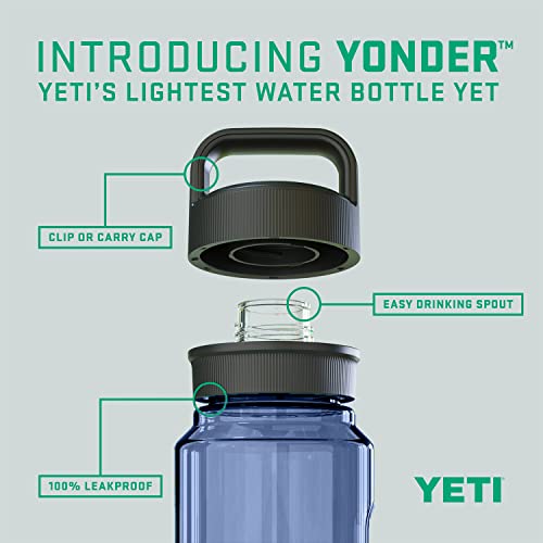 Yonder 1L 34 oz Water Bottle with Leakproof Yonder Chug Cap