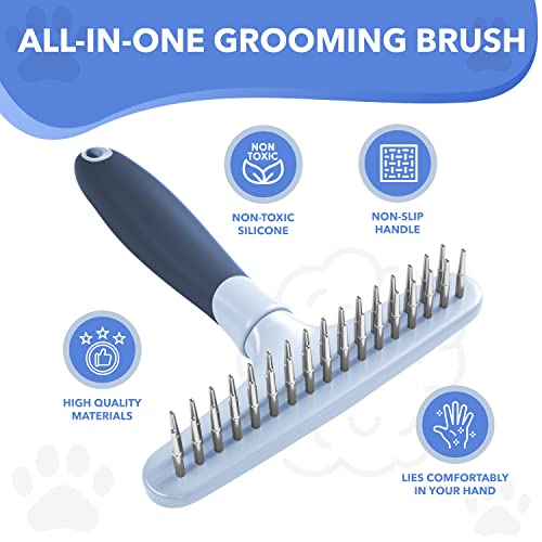 Dog rake deshedding dematting Brush Comb