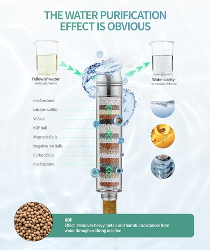 Shower Filter for Handheld Shower Head
